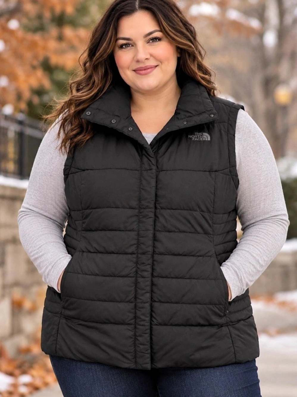 The North Face Women’s XXL Black Quilted Puffer Vest
